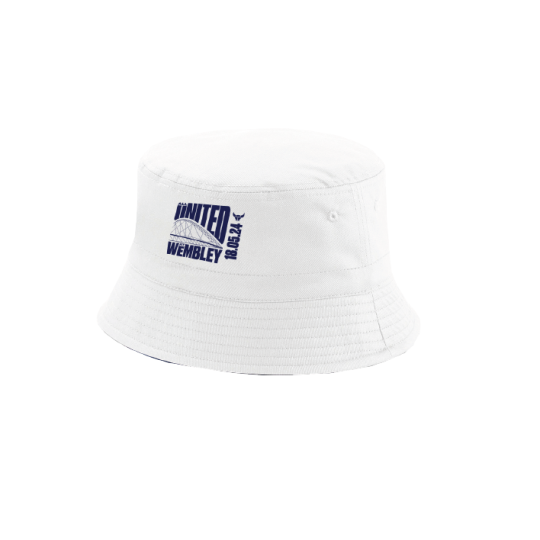 All United Play Off Final Bucket Hat White