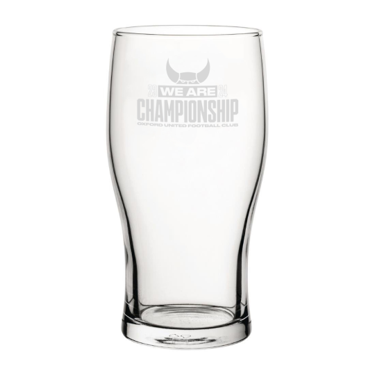WE ARE CHAMPIONSHIP 23/24 Pint Glass *