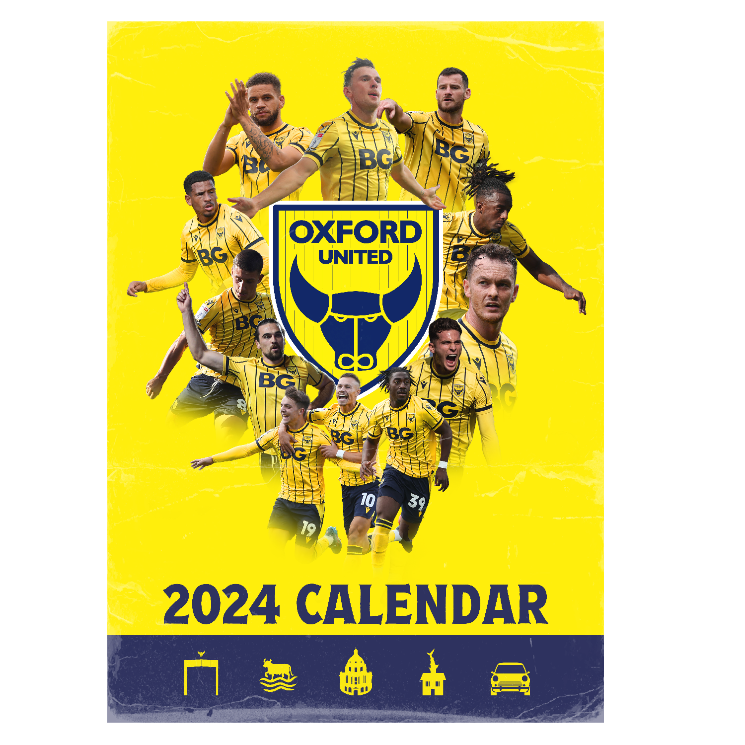 Official Oxford United Calendar 2024