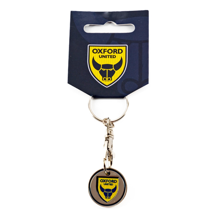 Crest Trolley Coin Keyring