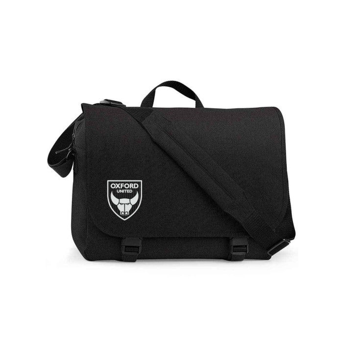 Crest Messenger Bag Black *